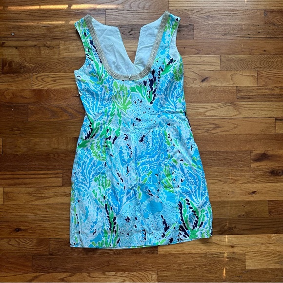 Lilly Pulitzer Janice Shift Dress | Let’s Cha Cha Print - Picture 9 of 14